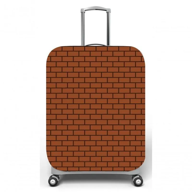 Capa Para Mala De Viagem G, C48x A75 X P29cm Tijolinhos
