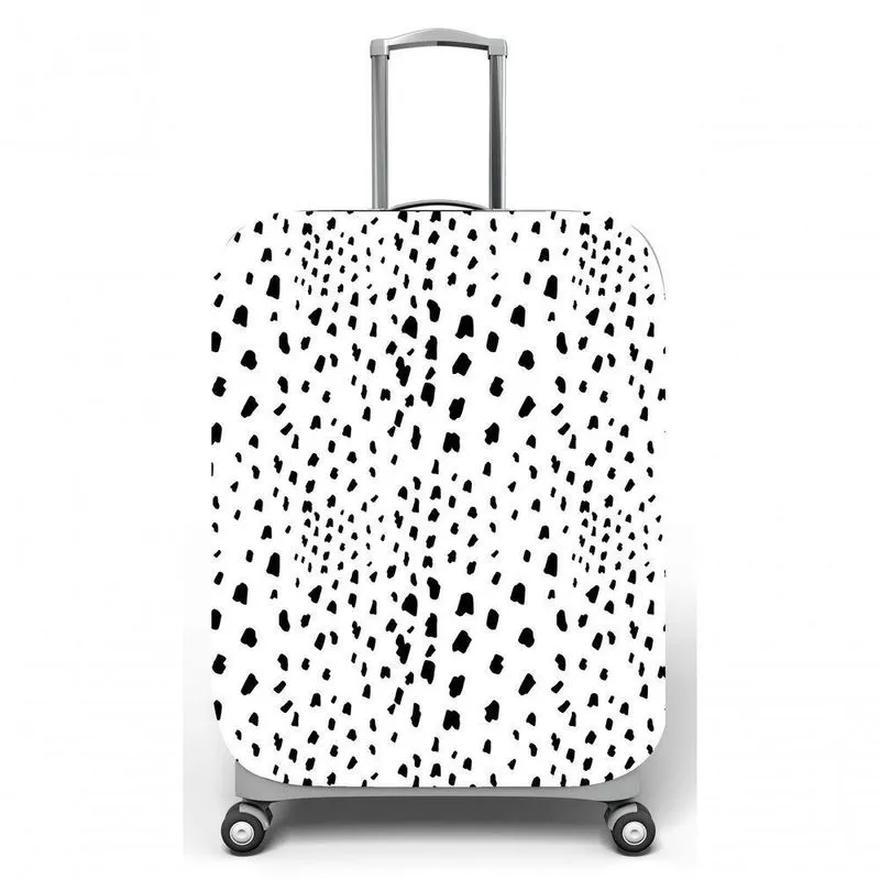 Capa Mala De Viagem M, C40x A59 X P27cm Preto/branco