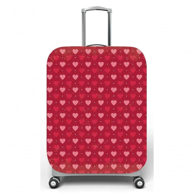 Capa Para Mala De Viagem G C48x A75 X P29cm Corações