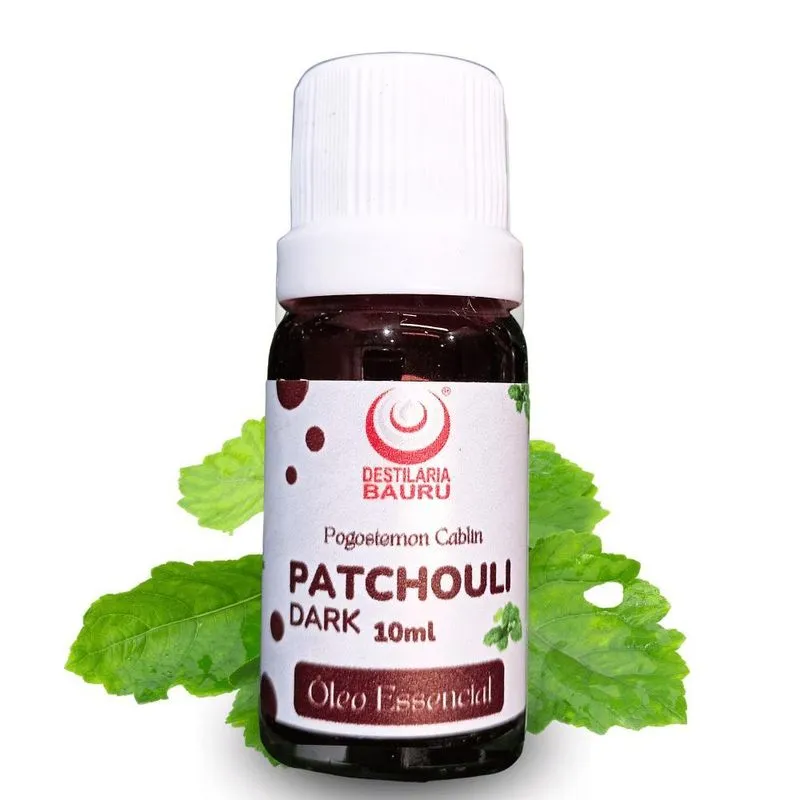 Óleo Essencial Patchouli Dark Nacional - 10 Ml