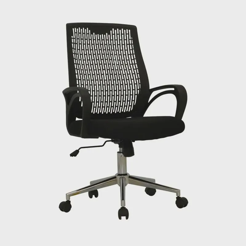 Cadeira Executiva Escritório kingdom pp Preta G56 - Gran Belo