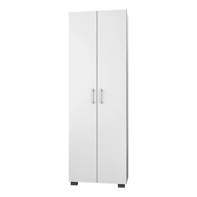 Estante De Livros Alf Branco Texturizado G47 5 Prateleiras Mdf-mdp Gran Belo