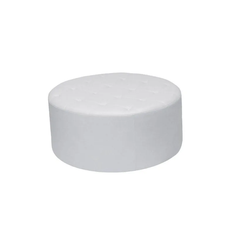 Puff Vermont 95cm Cipatex Branco Gran Belo