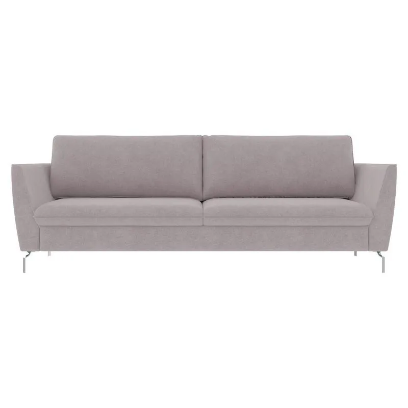 Sofá Decorativo 190cm Olívia Suede Rosê Gran Belo