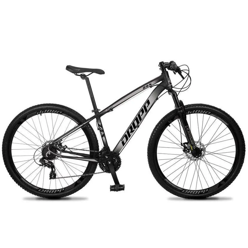Bicicleta Z4-x Aro 29 Quadro 19 Hidráulico Preto Cinza Dropp