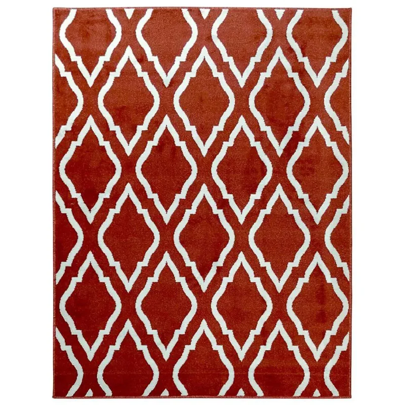 Tapete Decorativo Ragnar 200x250 Terracota - Gran Belo