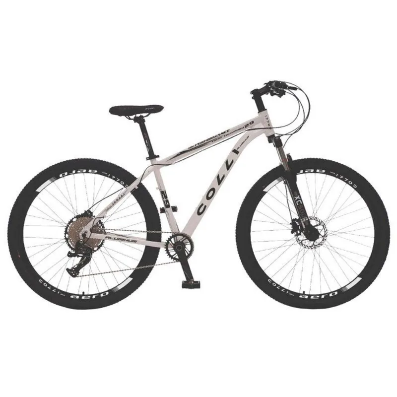 Bicicleta Colli Mtb, Aro 29, 12 Vel, Freios A Disco Branco - Gran Belo
