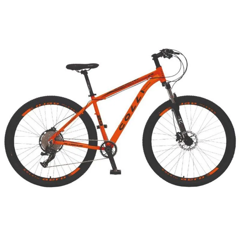 Bicicleta Colli Mtb, Aro 29, 12 Vel, Freios A Disco Laranja Neon - Gran Belo