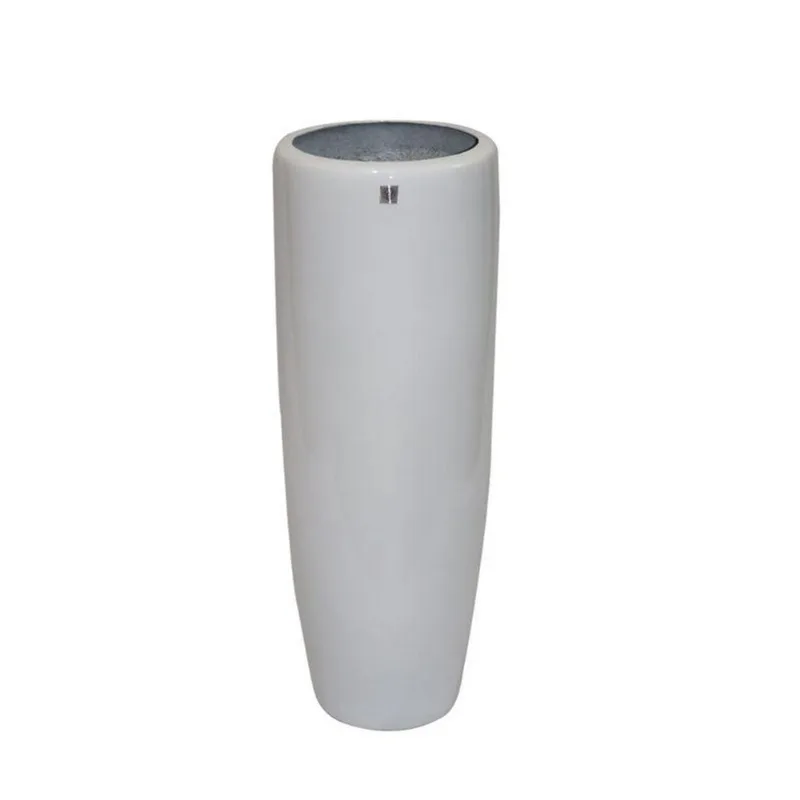 Vaso Decorativo Burano Fibra de Vidro Branco Gran Belo - Gran Belo