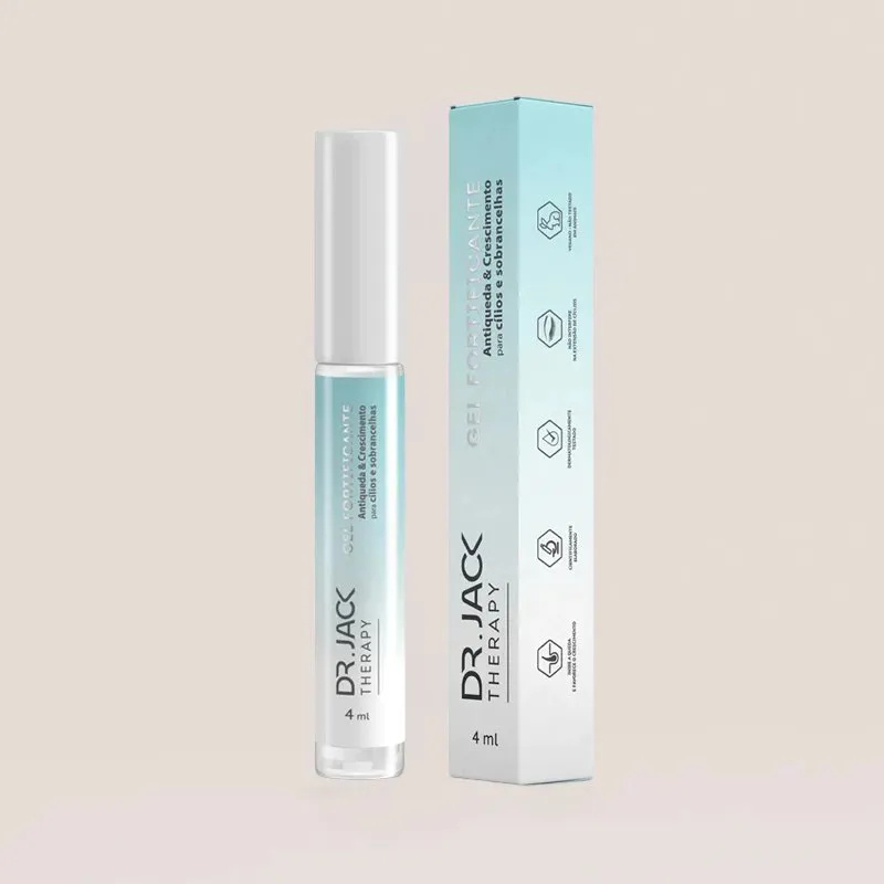 GEL FORTIFICANTE PARA CÍLIOS E SOBRANCELHAS DR JACK 4ML
