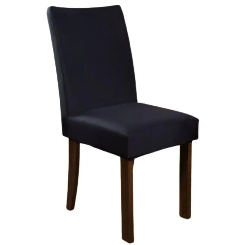 Kit 4 Capa Para Cadeira Spandex Sala De Jantar Premium Preto