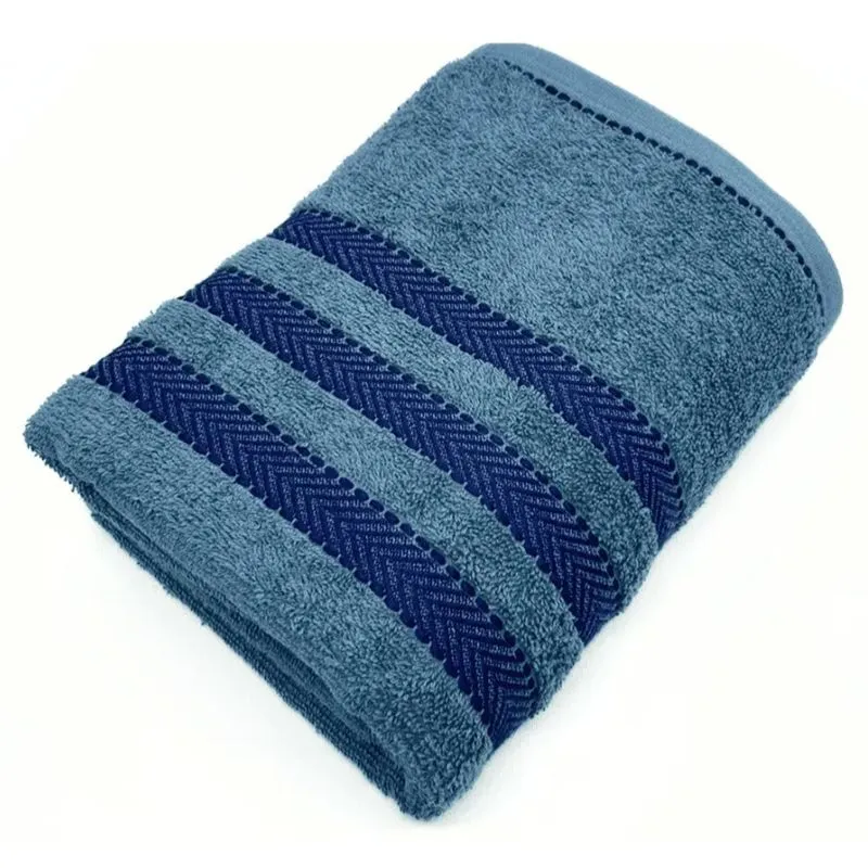 Toalha De Banho Asti Jacquard Azul 70x140 Cm - Fatex