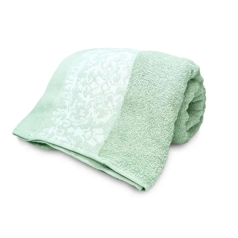 Toalha Banhão Medalhão Jacquard Verde 80x150 Cm - Fatex
