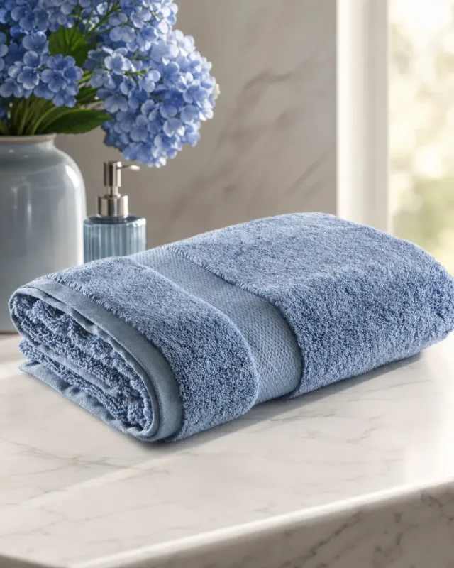 TOALHA BANHO SUPER SOFT AZUL 70x1,40