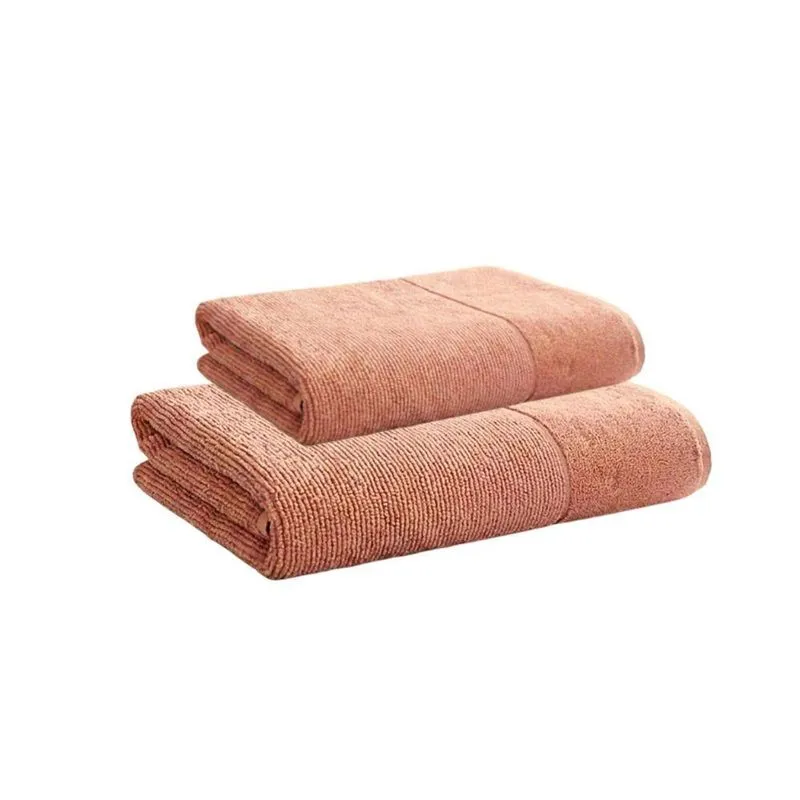 Kit Toalha De Banho E Rosto Performance Zero Twist 2 Peças Rosa Corttex
