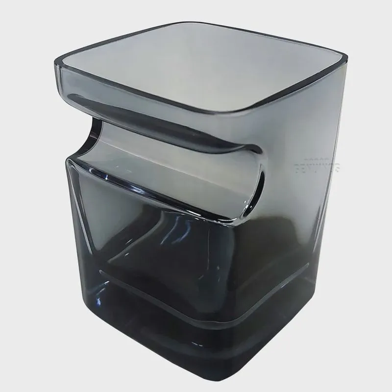 Copo Para Whisky Com Porta Charuto Cor Fumê