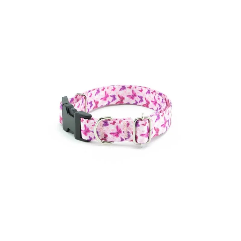Coleira cachorro Smooty Pet Borboleta