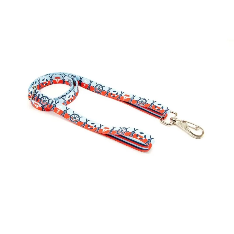Guia cachorro Smooty Pet com regulagem Marinheiro