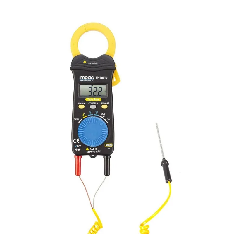 Alicate Amperimetro True Rms Ip-339tr Impac