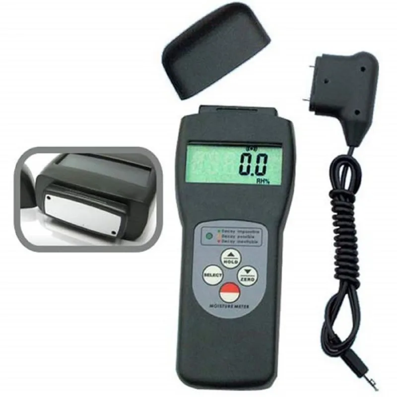 Medidor Umidade Madeira Papel Concreto Carpete Usb Ip-7825ps