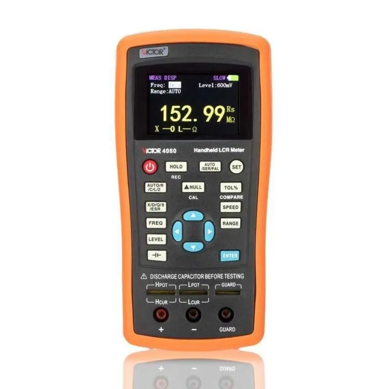 Medidor De Esr Digital Capacitor Transistor Ip-4080 Impac