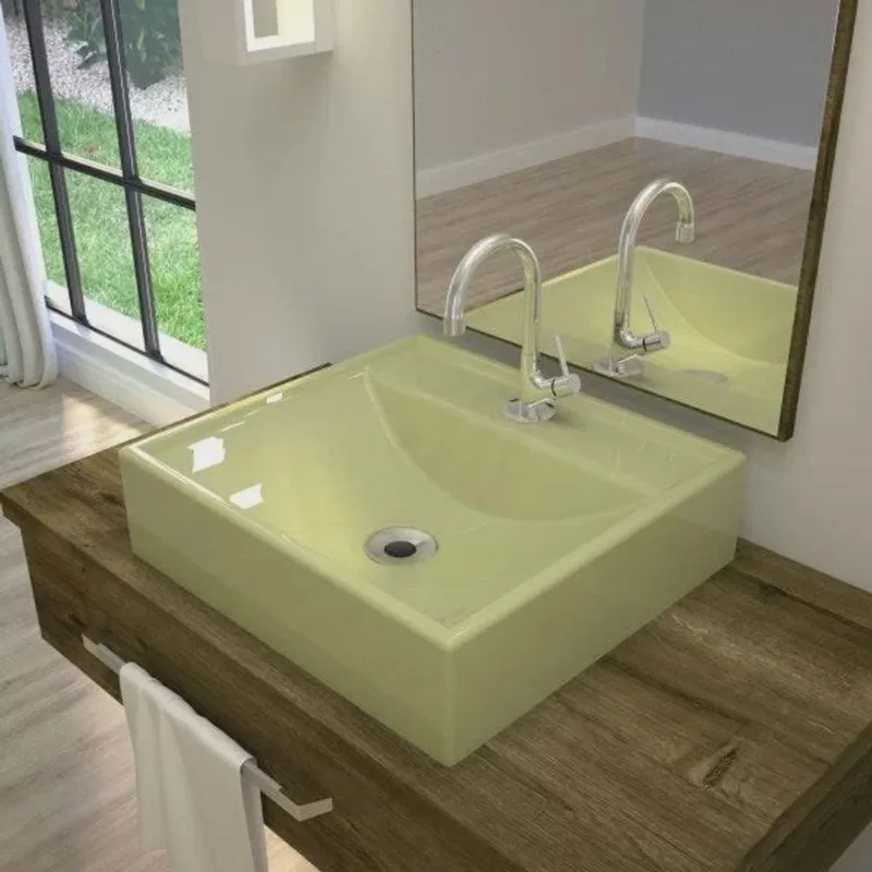 Kit Cuba Q39 com Torneira 1198 Metal e Válvula 1 + Sifão Cromado e Flexível Compace
