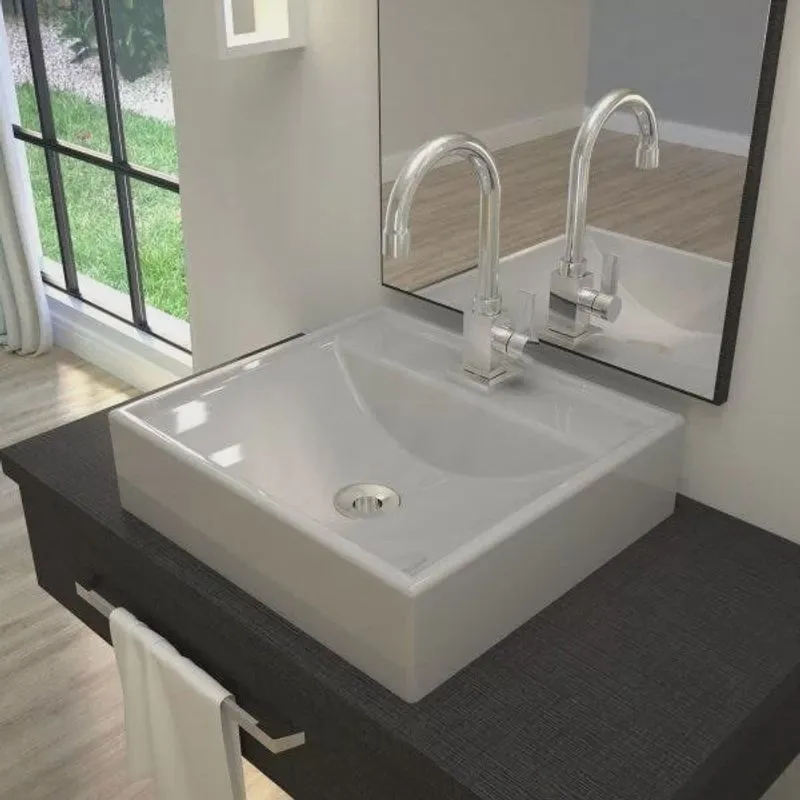 Kit Cuba Q39 com Torneira Luxo 1195 e Válvula 1 Pol. Compace