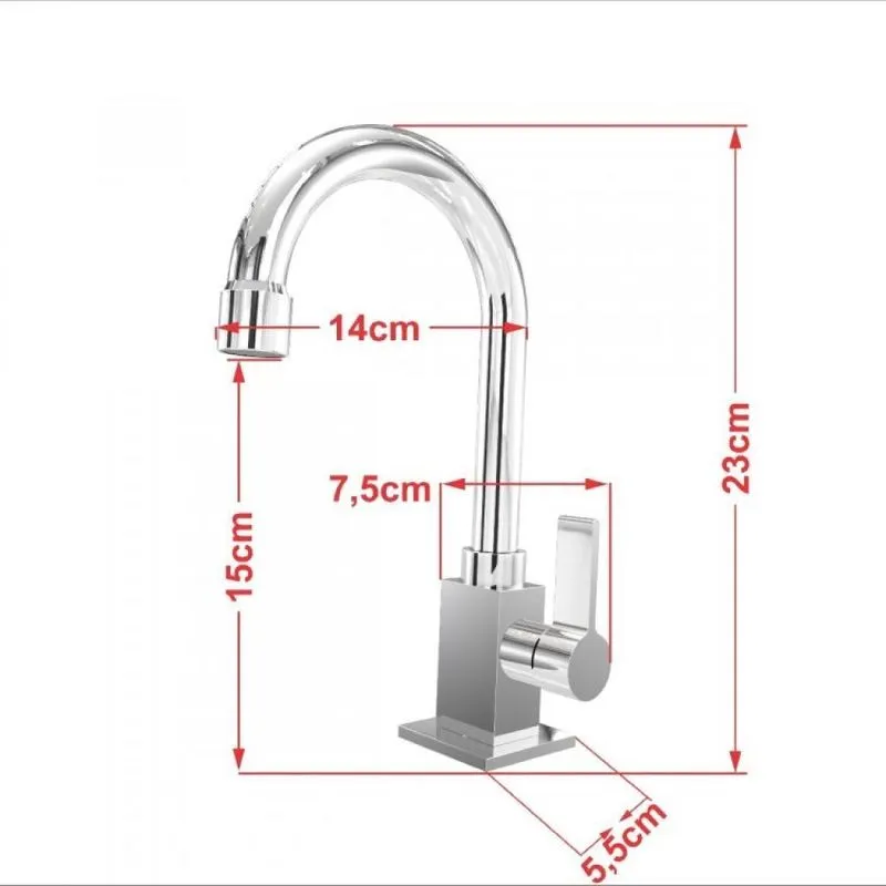 Kit Cuba Q39 Com Torneira Luxo 1195 Metal 1 Pol. E Sifão Pvc E Flexivel Preto Fosca