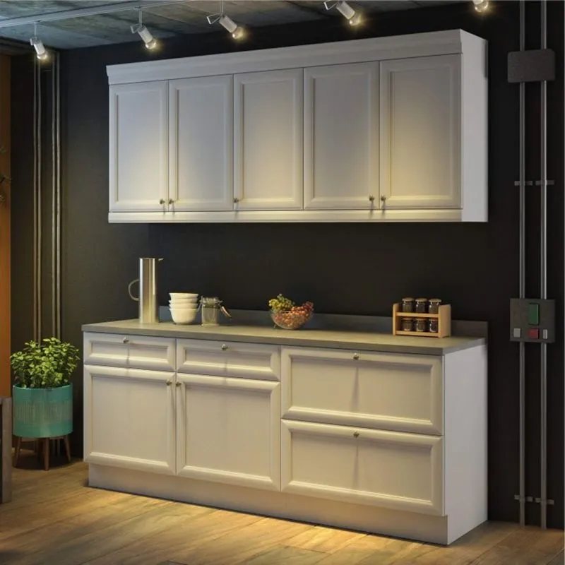 Cozinha Americana Compacta 4 Peças Nesher Móveis Branco