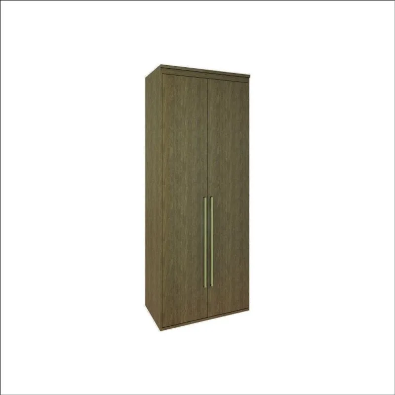 Módulo Guarda-roupa 2 portas c/ gavetas Belmax Ébano