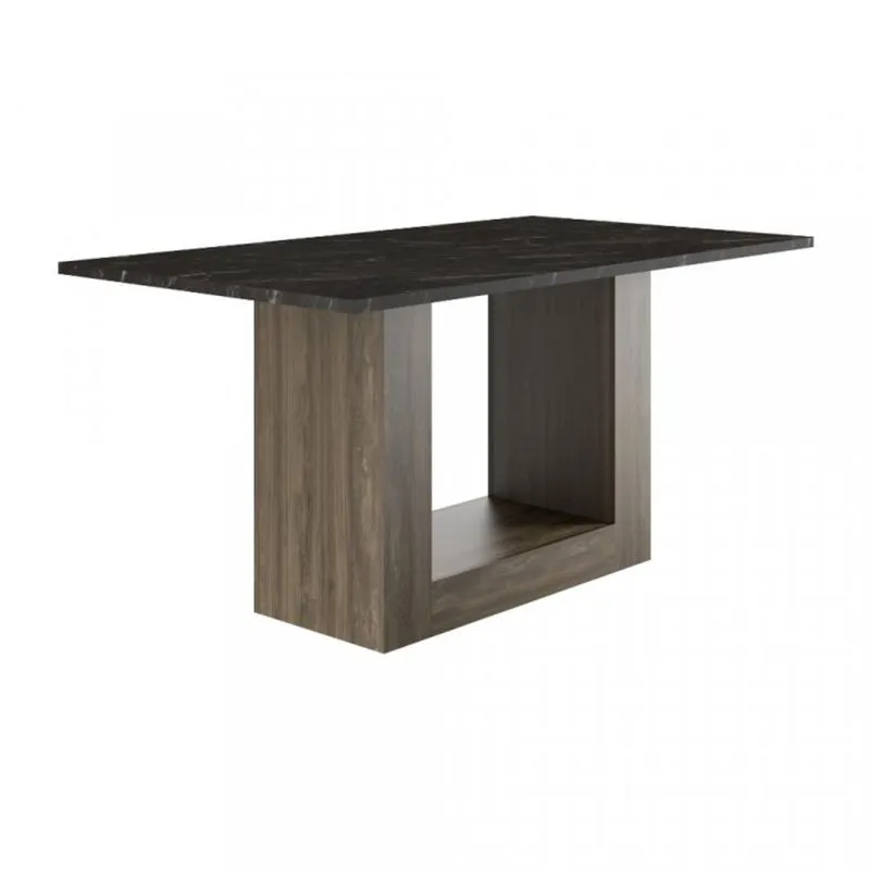 Mesa de Jantar Retangular 6 Lugares Carraro Legno/Stone