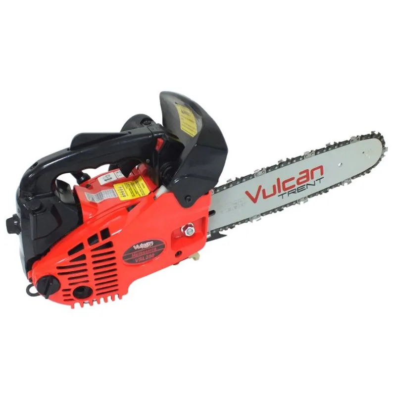 Motosserra a Gasolina Profissional VSL250 2 Tempos 0,9HP Sabre 12 Polegadas Vulcan Trent Laranja