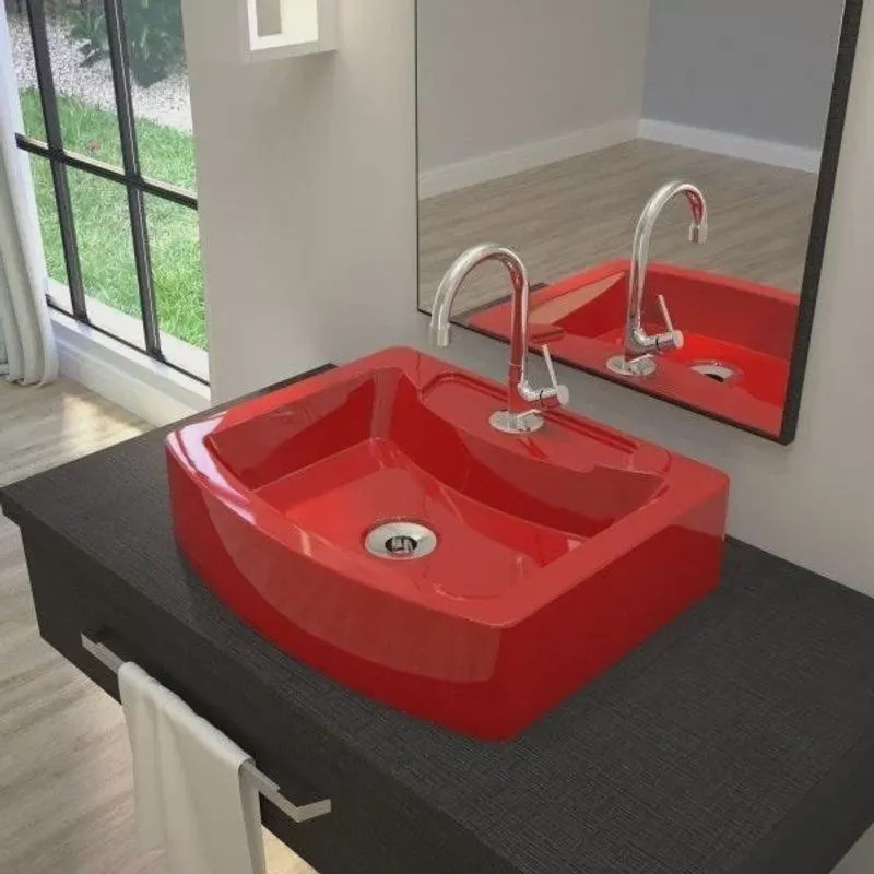 Kit Cuba RT41 com Torneira 1198 Metal e Válvula 1 Polegada e Sifão Pvc e Flexível Compace