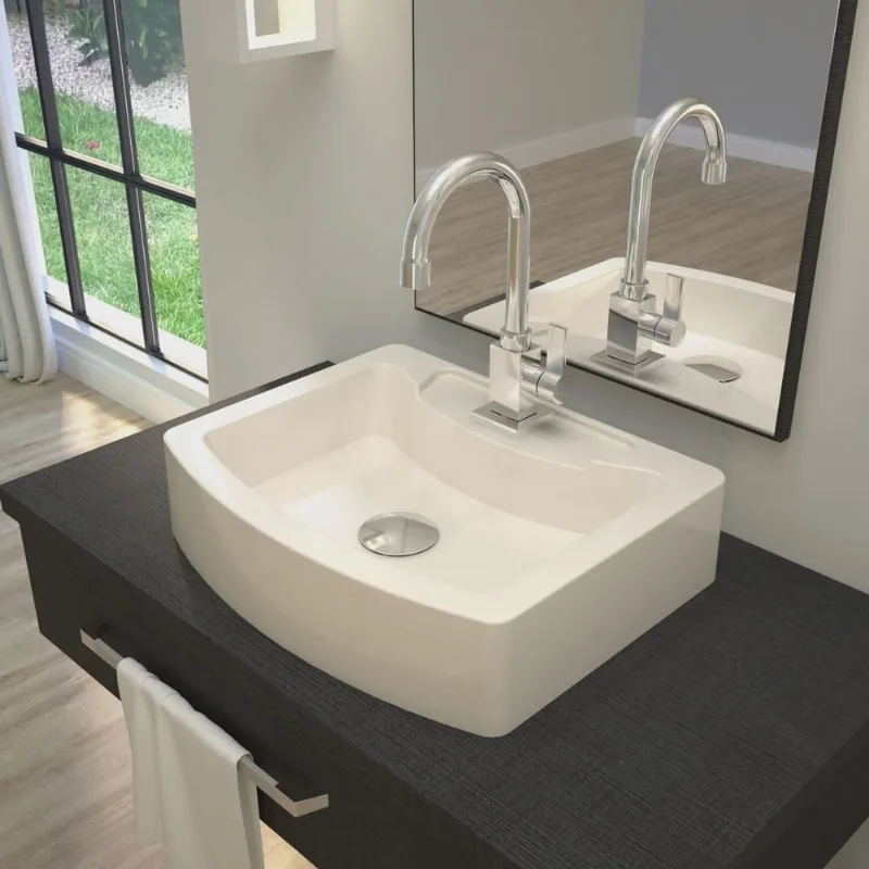 Kit Cuba Rt41 com Torneira Luxo 1195 e Válvula Click 1 Polegada e Meia Compace