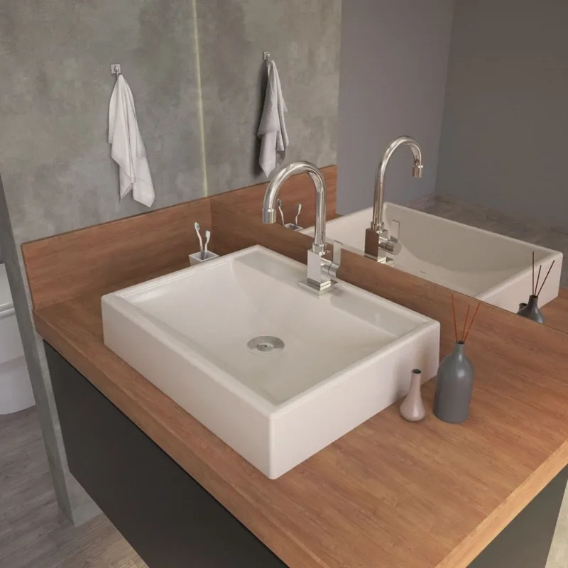 Kit Cuba Rt49 com Torneira Luxo 1195 e Válvula Click 1 Polegada B Compace