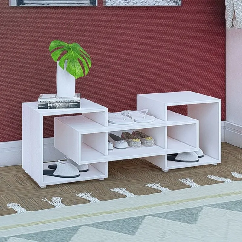 Sapateira 5 Nichos Conect Dominox Belmax Branco