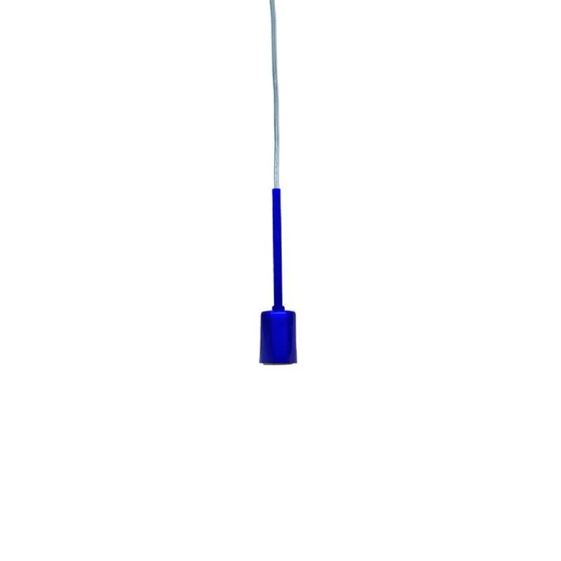 Pendente Piaui Conti Iluminação Azul metalico