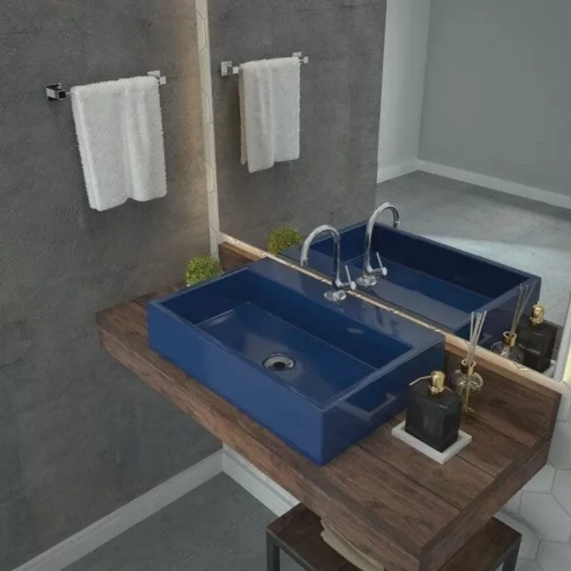 Kit Cuba RT55 com Torneira 1198 Metal e Válvula 1 Polegada e Sifão Pvc e Flexível Compace
