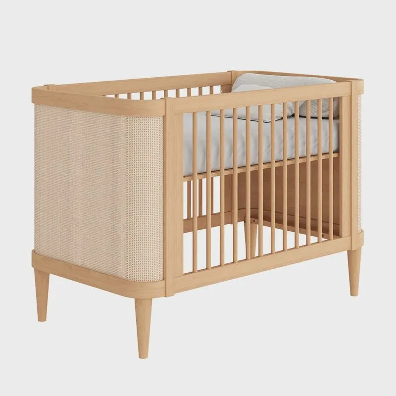 Berço Mini Cama Paglia - Carvalho Malva