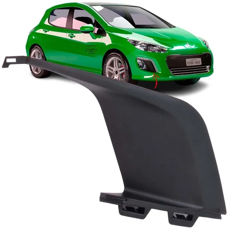 Grade Moldura Milha Lado Direito Peugeot 2013