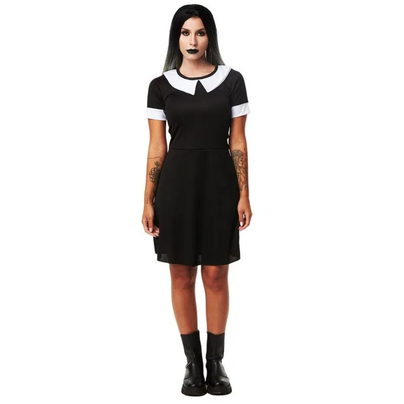 Fantasia Halloween Vandinha Adulto Tamanho P