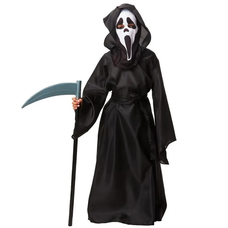 Fantasia Hallowen Panico Infantil Tamanho P