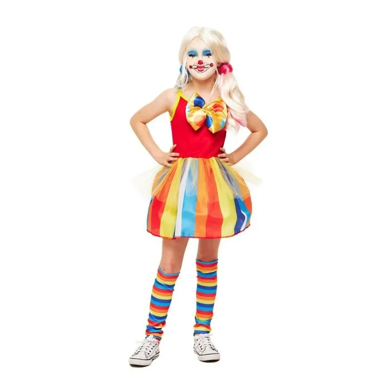 Fantasia Infantil Palhacinha Leleca P