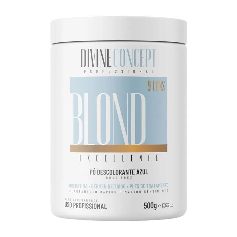Pó Descolorante Azul Divine Concept 500g