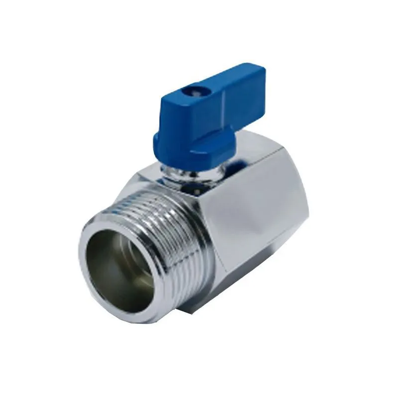 Valvula Esfera Mini 1/4 Bsp Mf Pp Latao Borboleta Pn16 - Mga