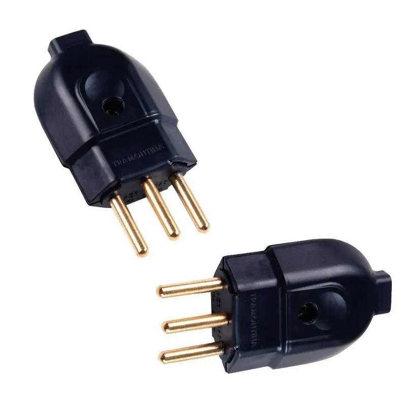 Plugue Macho 2p+t 20a/250v Preto - 57403/007 - Tramontina