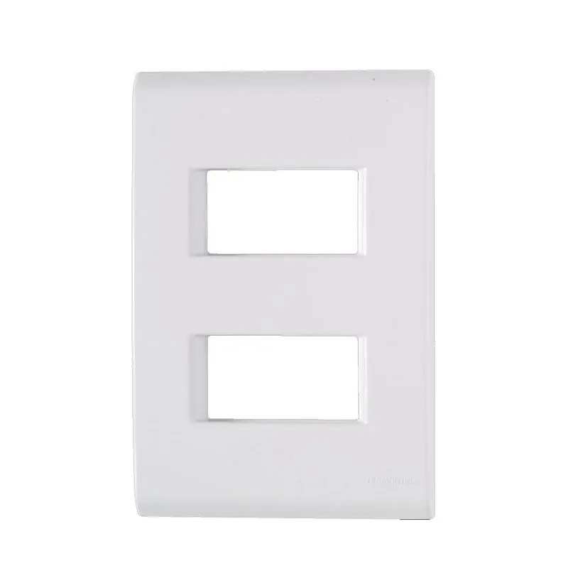 Placa 4x2 2p Afastadas Liz Branca - 57106/206 - Tramontina