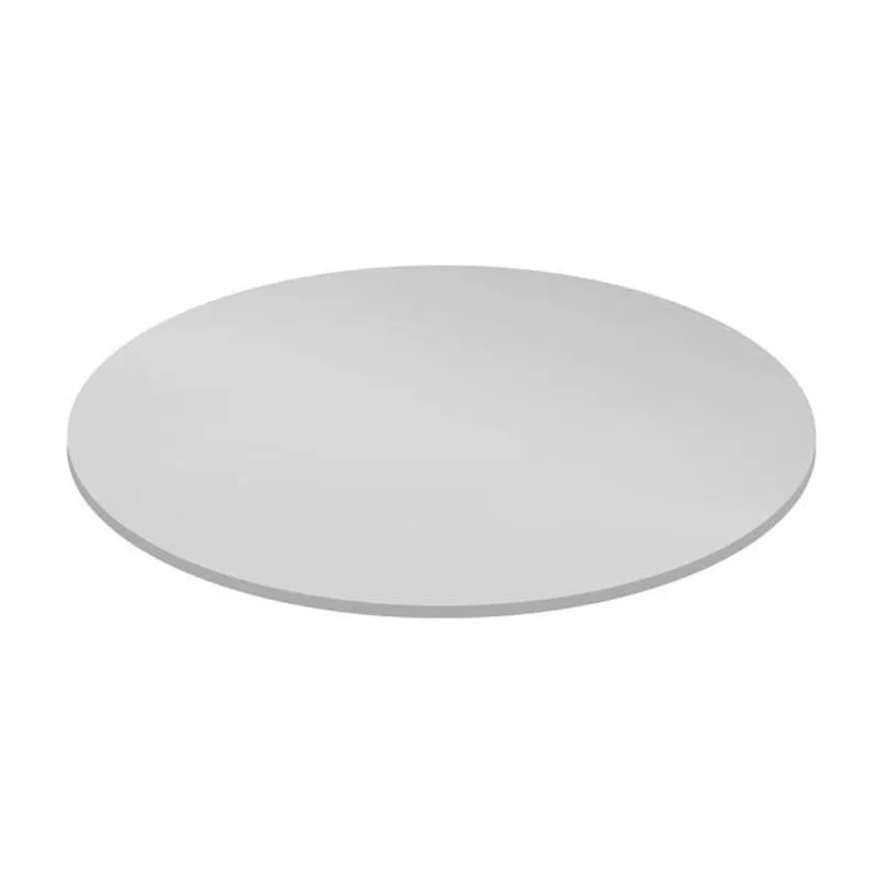 Prato Giratório Laqueado Branco 70 Cm Para Mesa De Jantar