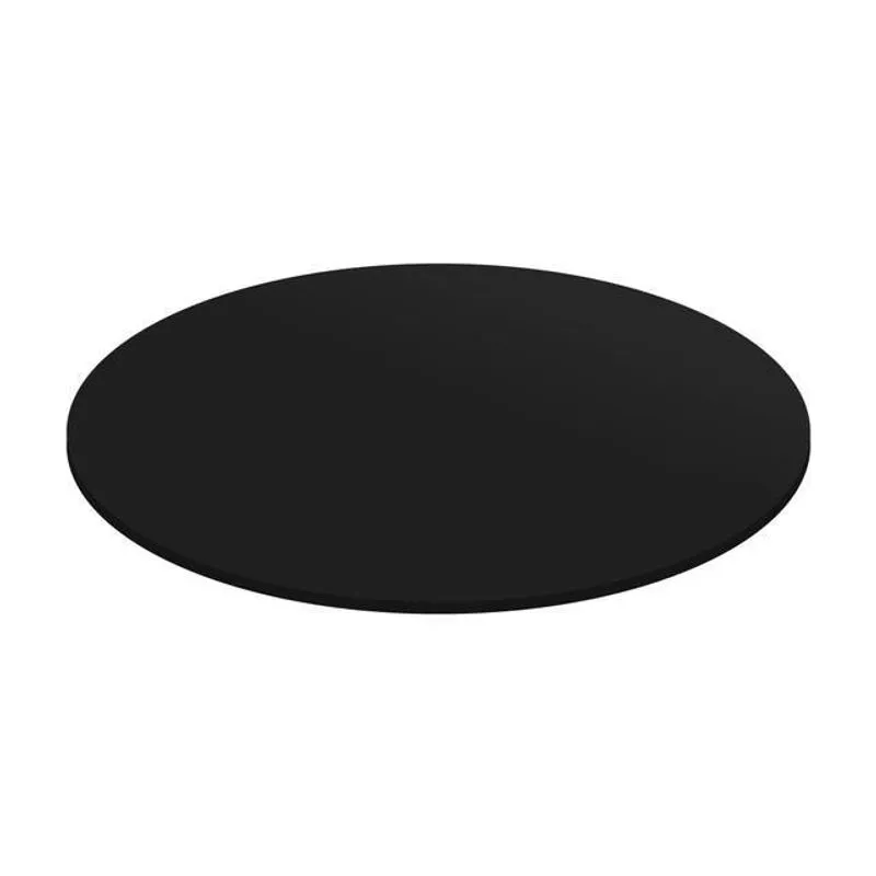 Prato Giratório Decorativo Para Cozinha 60 Cm Preto