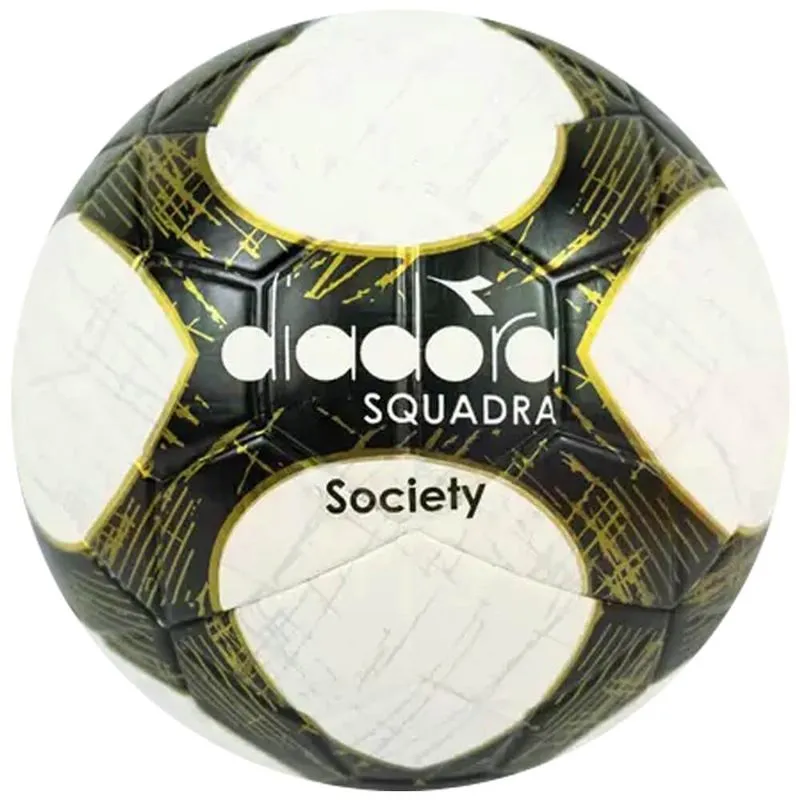 Bola futebol society N5 diadora pu protech squadra branca maccabi